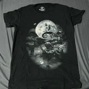 Black. Nightmare Before Christmas T-shirt. Size Small.